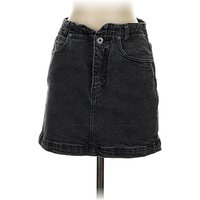 We the Free Denim Skirt: Gray Bottoms - Size