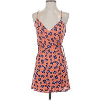 The Bikini Lab Casual Dress - Wrap: Orange Dresses - Used
