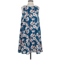 Halogen Casual Dress: Blue Dresses - Used