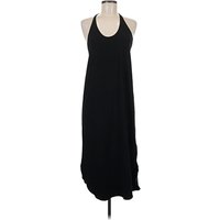 Wilfred Casual Dress - Slip dress: Black Solid Pattern Dresses - Used