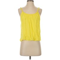 Alice + Olivia Sleeveless Blouse: Yellow Tops