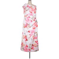 Eliza J Casual Dress: White Floral Pattern Dresses - Used - Size