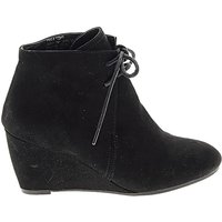 New Directions Ankle Boots: Black Shoes - Size