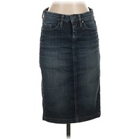 Blank NYC Denim Skirt: Blue Bottoms - Size