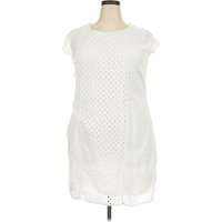 Old Navy Casual Dress - Shift: White Dresses - Used - Size