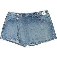 Celebrity Pink Denim Skirt: Blue Bottoms - Size X