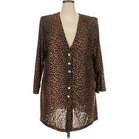 Ultra Dress Casual Dress: Brown Dresses - Used - Size