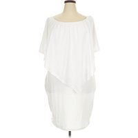Shein Curve Cocktail Dress - Popover: White Dresses - Used - Size Plus