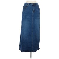 Denim Skirt: Blue Bottoms - Size