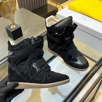 Women's Ankle Boots Color Block High Top Flat Ankle Boots For Women With Hidden Heel Lift Velcro Closure Multi-color Casual Shoes