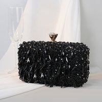 Women's Evening Bags Handmade Beaded Evening Bag For Women - Elegant Dinner & Banquet Clutch Socialite Dress Accessory​​
