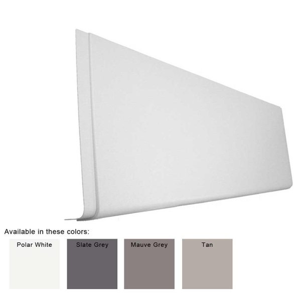 Icon Technologies ICON J-Wrap Panel Skirting, 48" Viewable Section, Polar White ABS Plastic Camping World