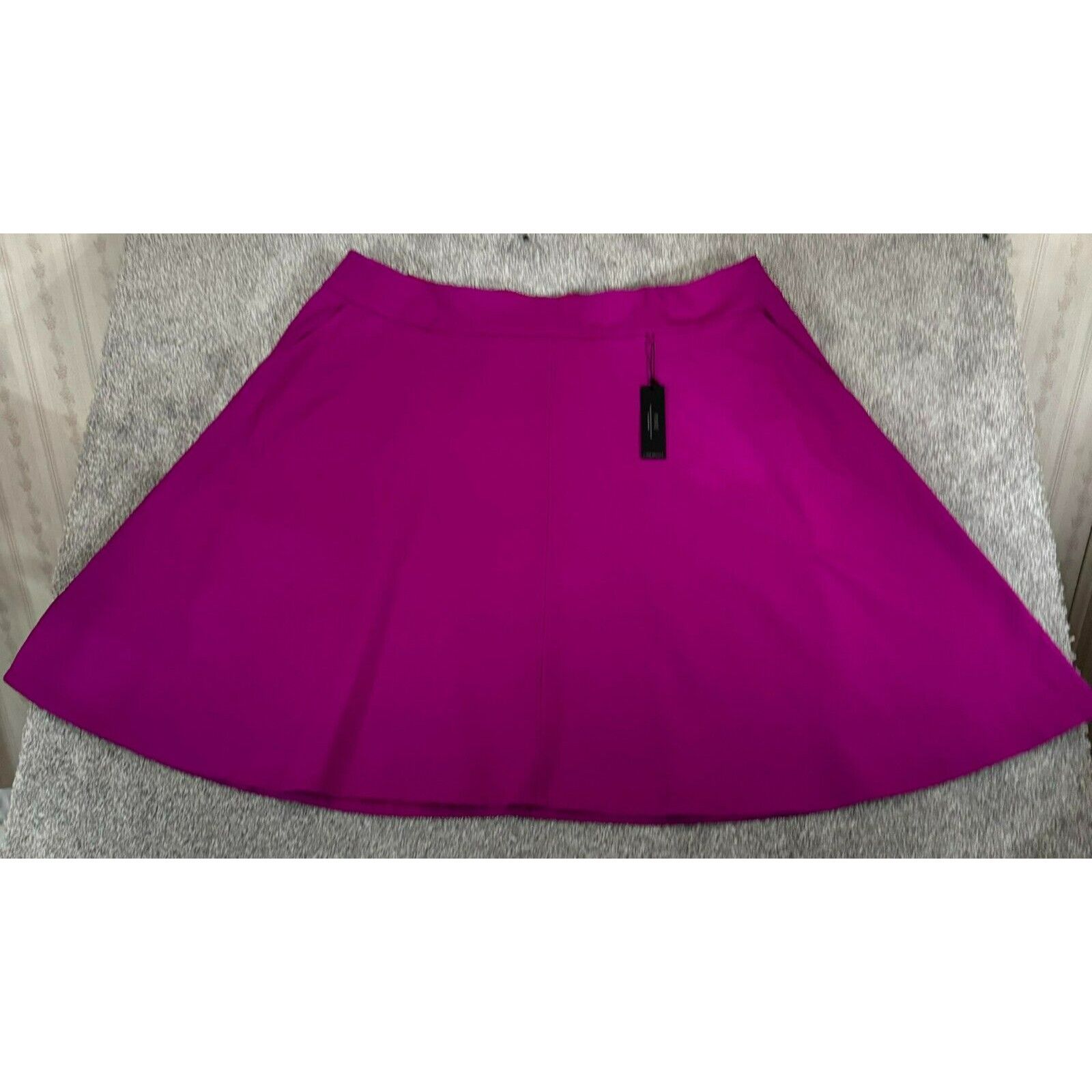 Lane Bryant Skater Skirt Plus Size 26/28 Ponte Flattering in Purple, Women's