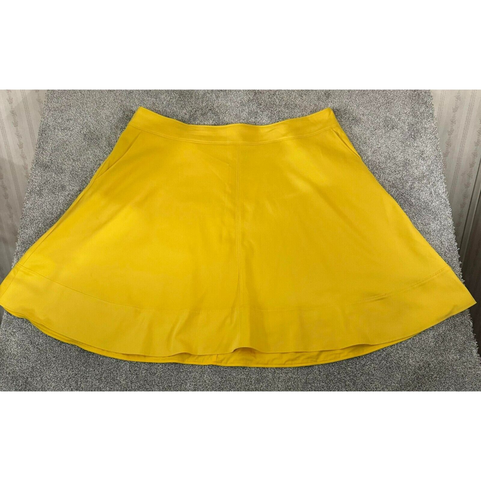 Lane Bryant Skater Skirt Plus Size 28 Modernist Collection in Yellow, Women's