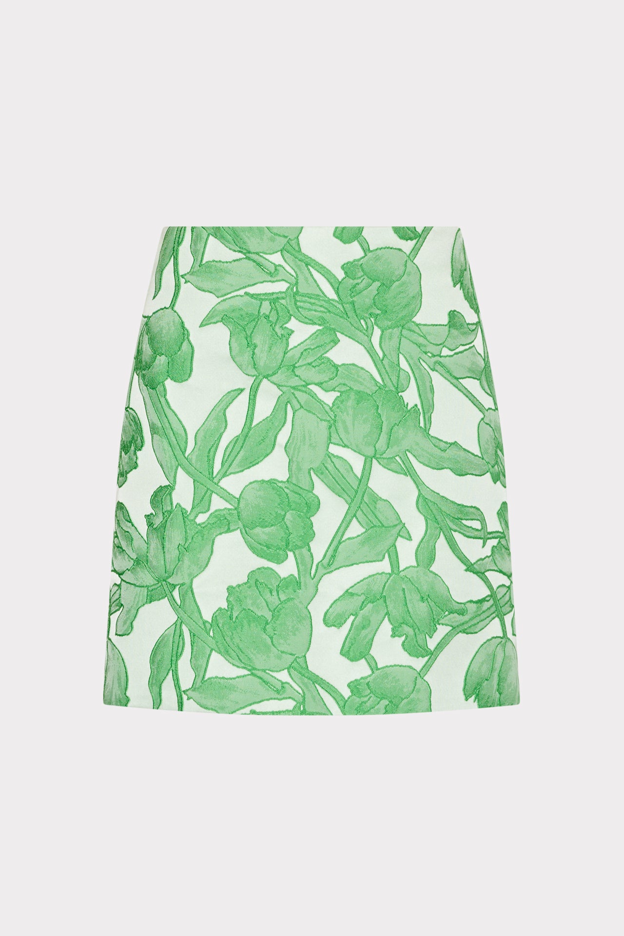 Milly Tulip Jacquard Modern Mini Skirt 0