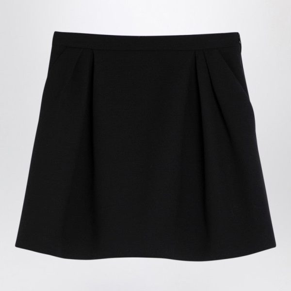 Mini Wrap Skirt In Pied De Poule