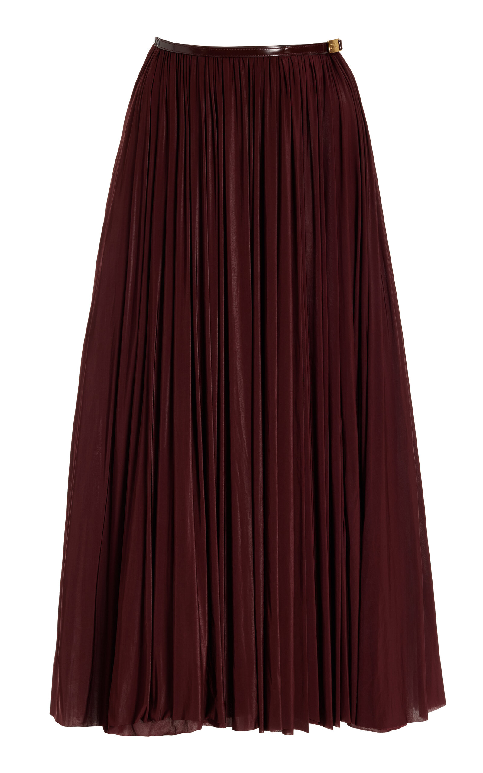 Philosophy di Lorenzo Serafini - Jersey Maxi Wrap Skirt - Burgundy - XS - Moda Operandi