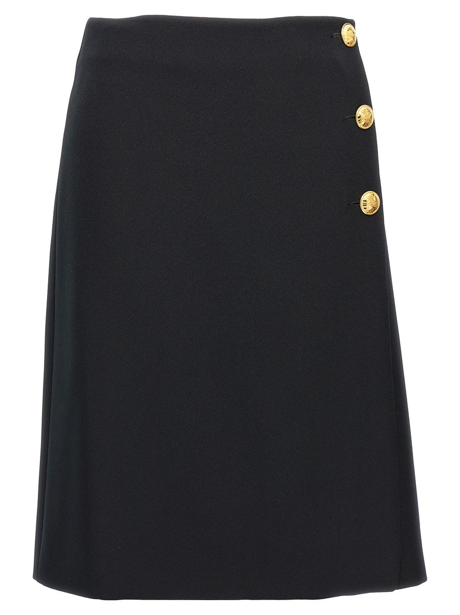 Pucci Mid-Rise Wrap Skirt Clothing