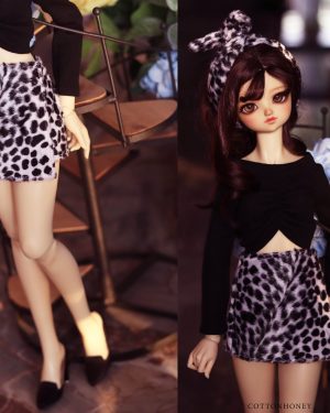 Sd, Dd Mini Wrap Skirt | Leopard