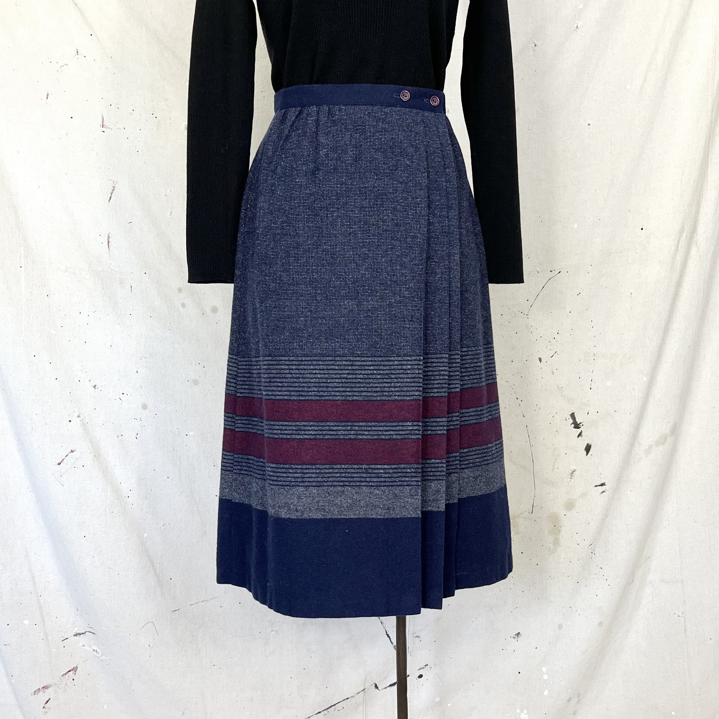 Vintage Wrap Skirt | S