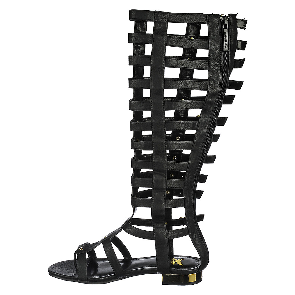 134 Gladiator Sandal Black