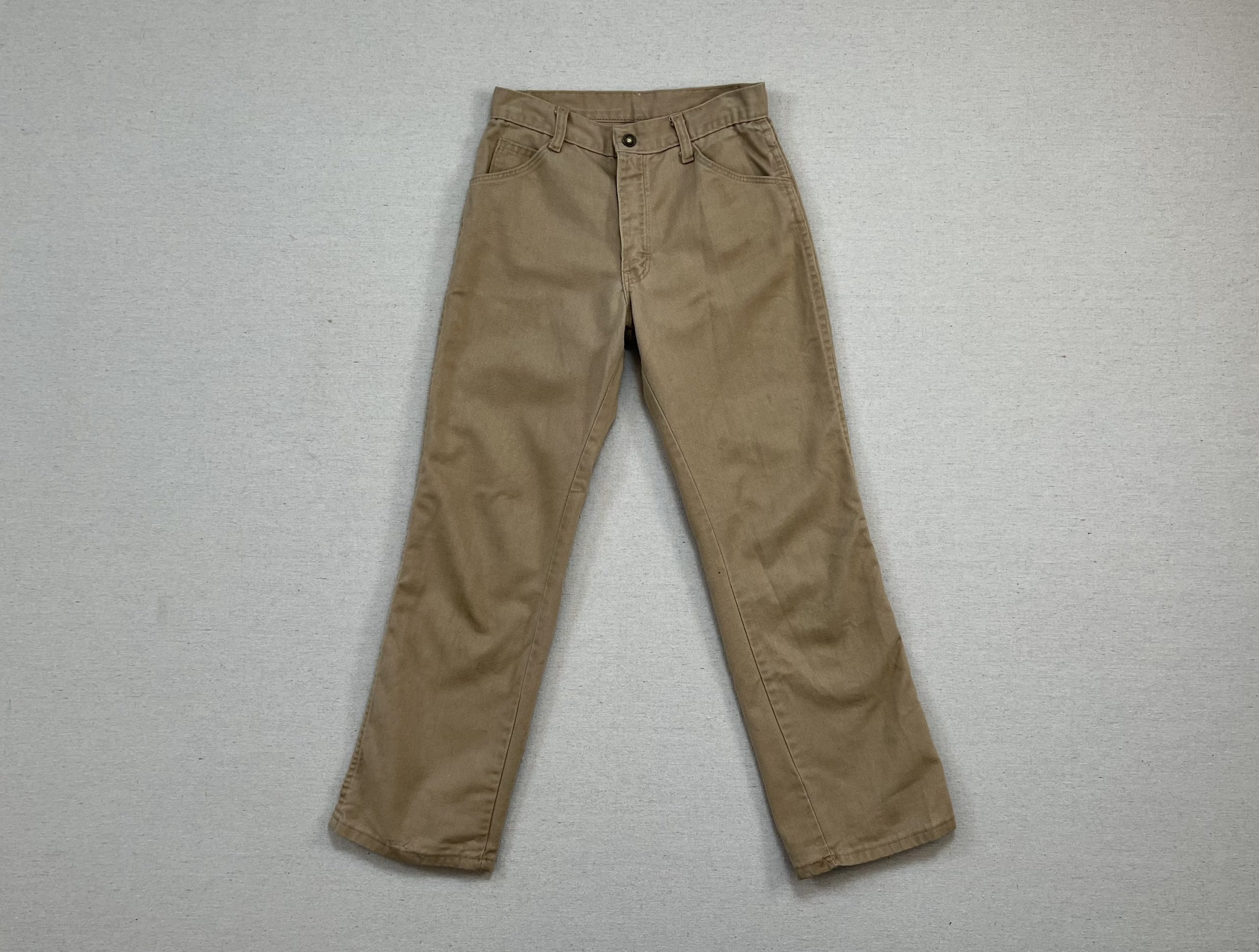 1970's, Bootcut Pants in Beige