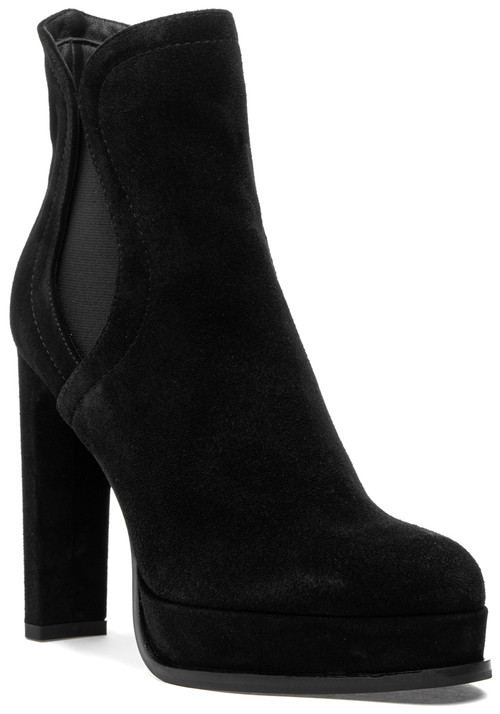 275 Central Cora Boot Black Suede - Black 39 Medium