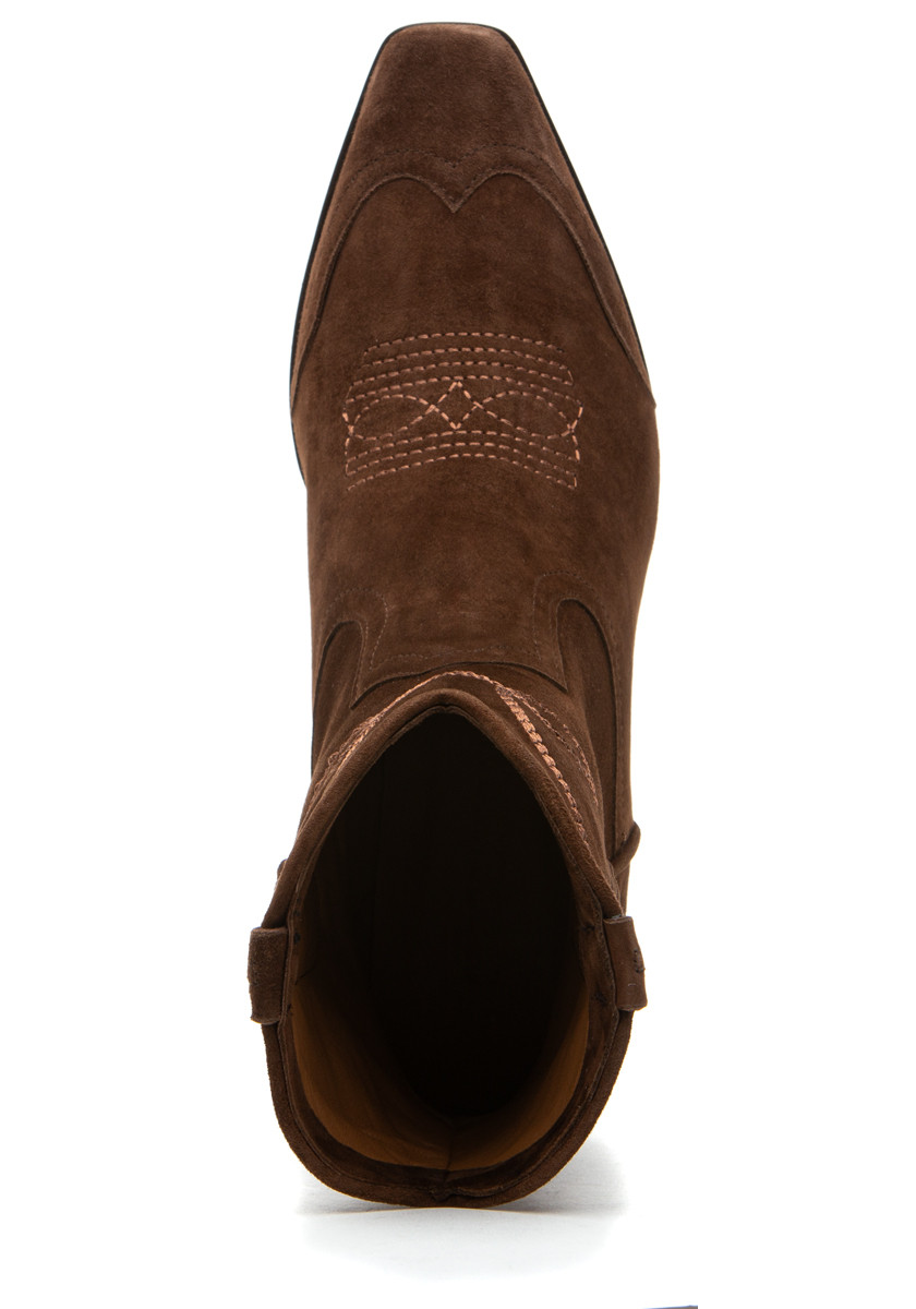 275 Central Sophie Boot Brown Suede - Brown 35.5 Medium