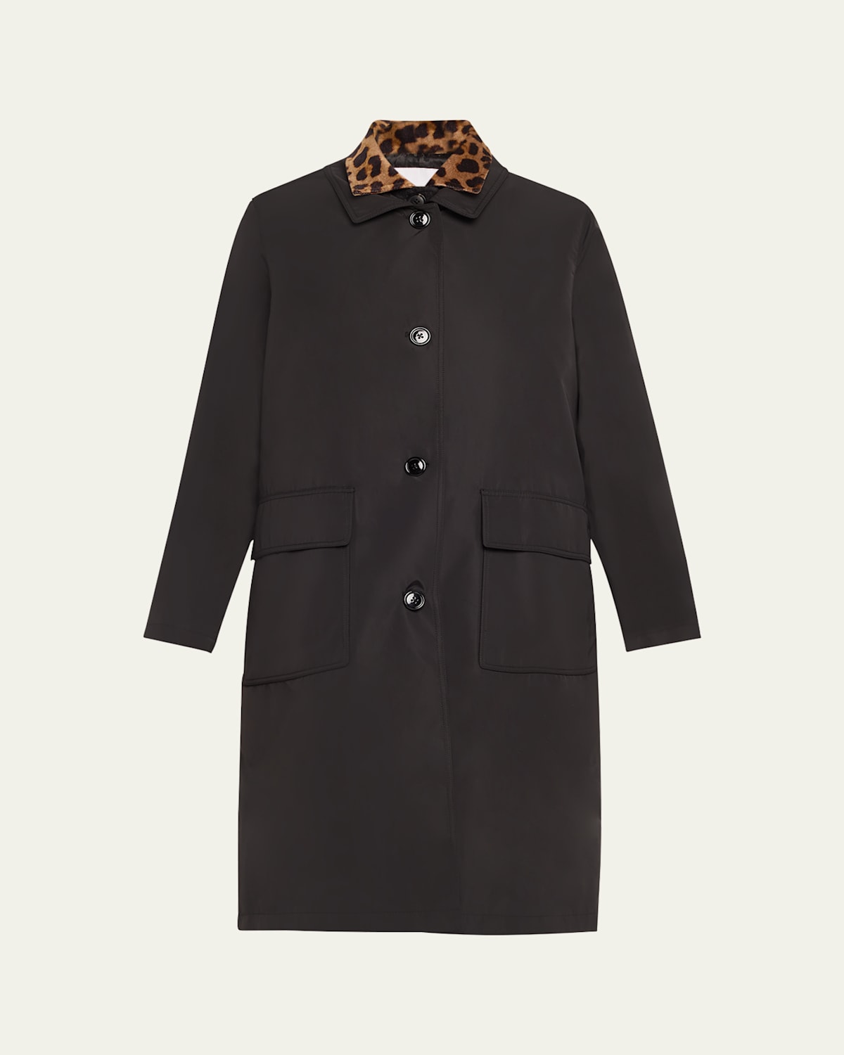 3-In-1 Wool-Blend Coat with Water-Resistant Duster