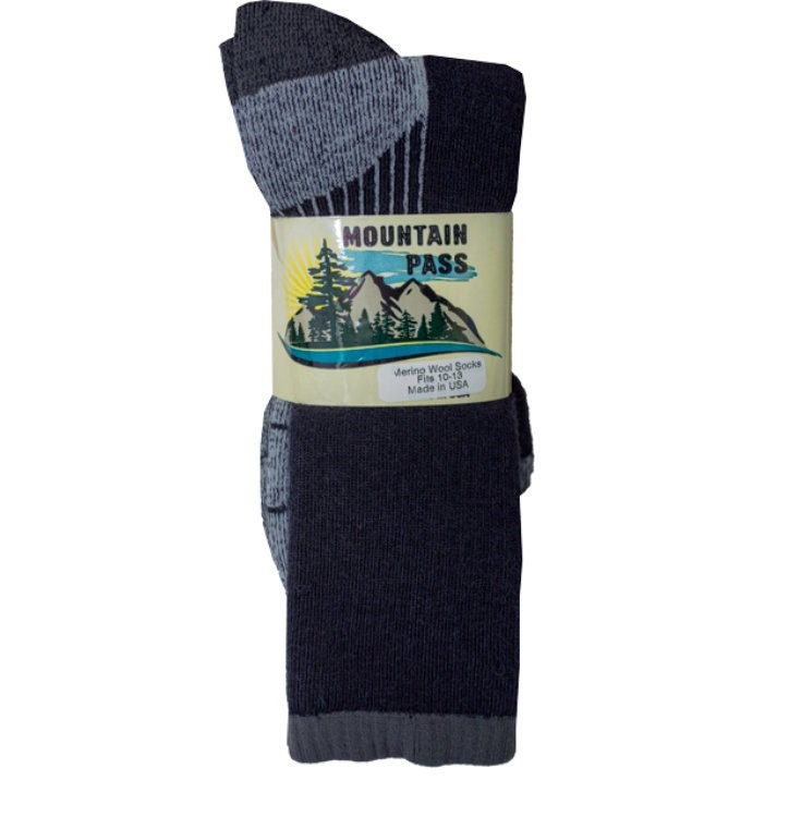 3 Pack, Outdoorsman Merino Wool Boot Socks