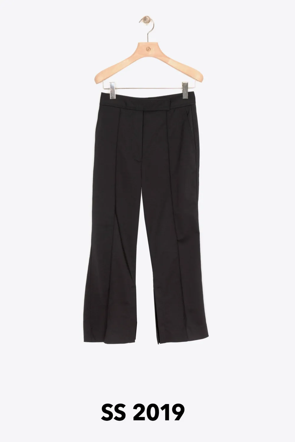 3.1 Phillip Lim Cropped Flared Trousers Black Size 2