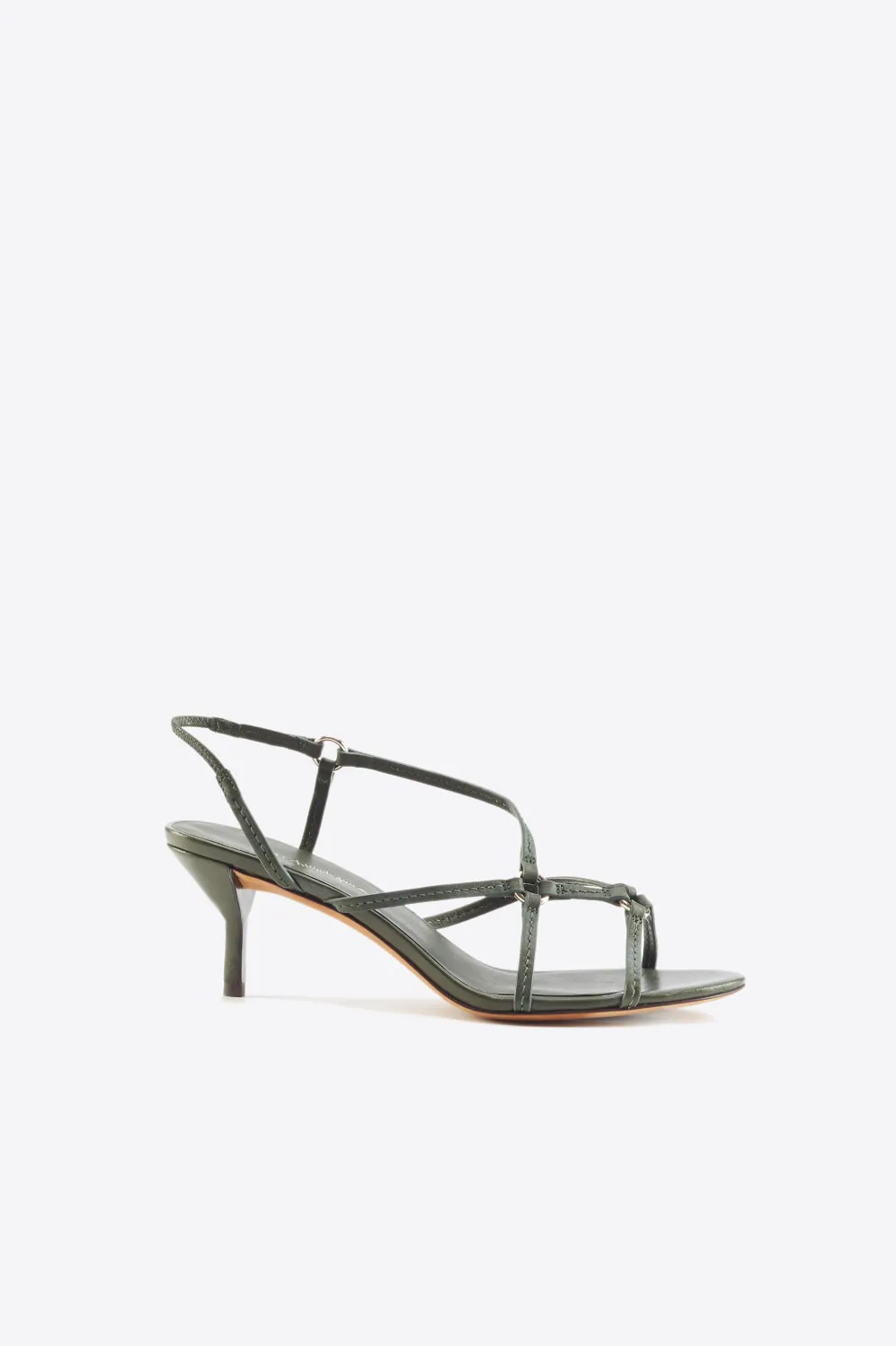 3.1 Phillip Lim Louise Heeled Sandal Green Size 36