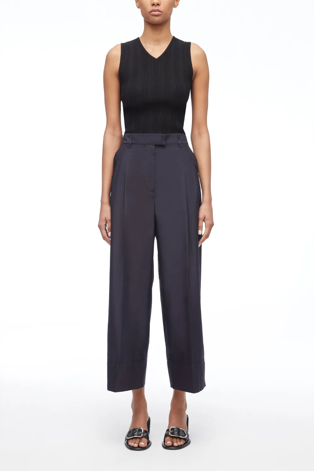 3.1 Phillip Lim Tailored Cropped Pant Black Size 0