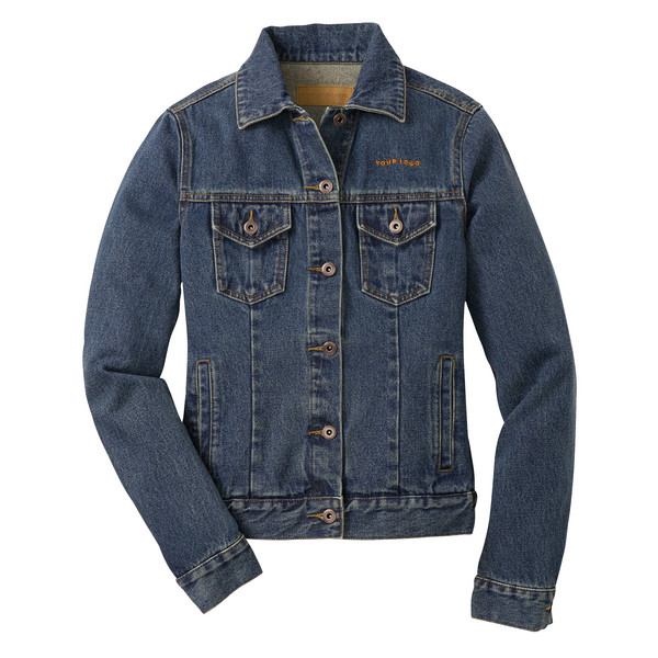 6 Custom Port Authority Women's Denim Jacket