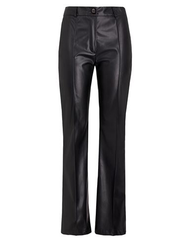 8 By Yoox High-waist Bootcut Pants Woman Pants Black Size 2 Polyester, Polyurethane