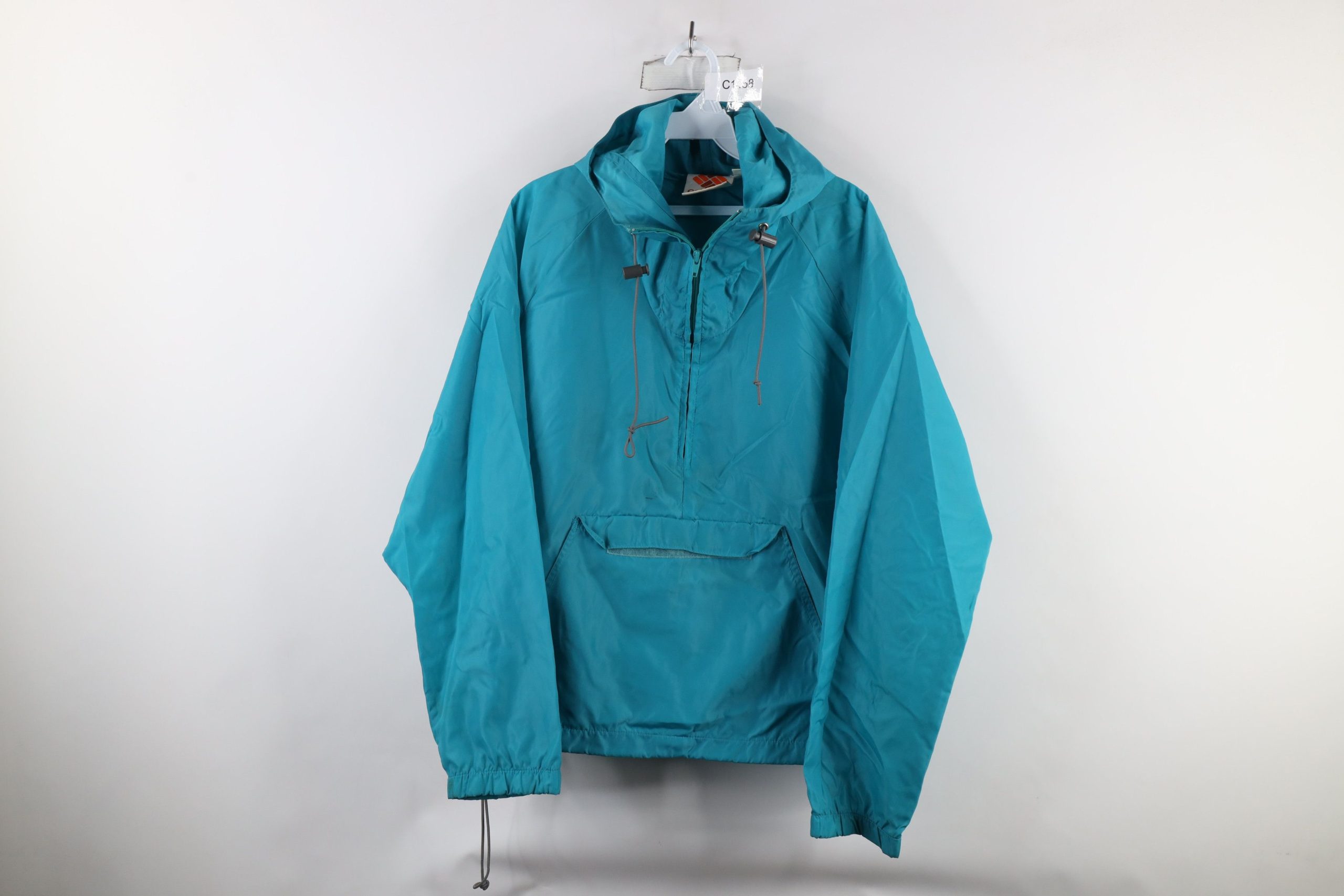 80's Columbia Packable Hooded Anorak Jacket Usa, Women's (Size Large)