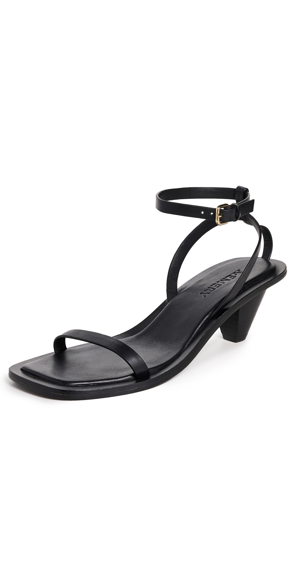 A. EMERY Irving Heeled Sandals Black 36