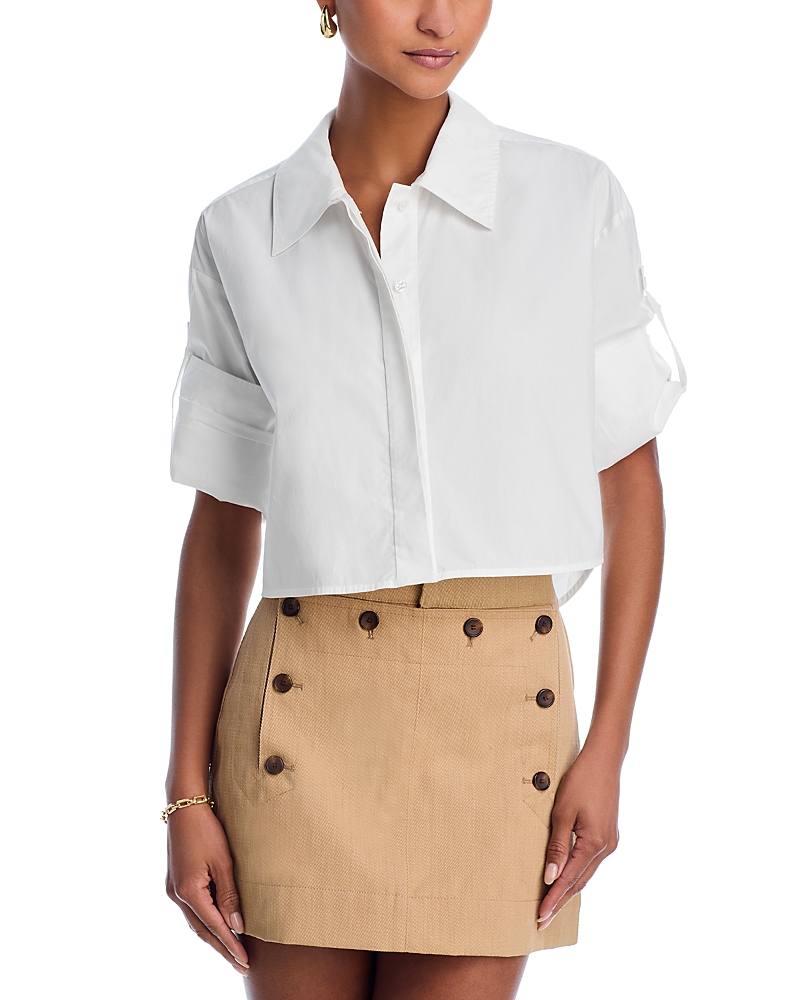 A. l.c. Maude Cropped Blouse