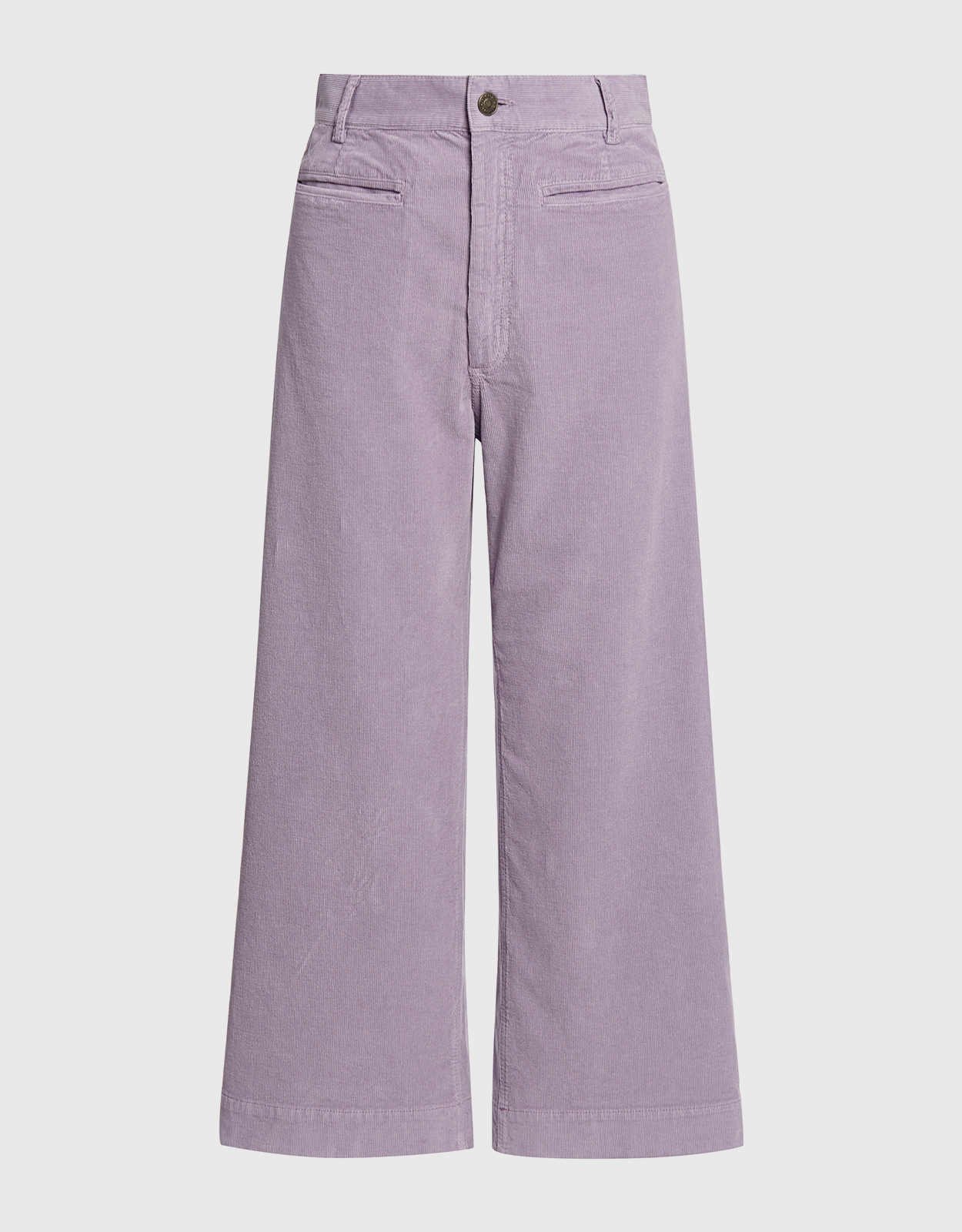 A.L.C. Jay Corduroy High-rise Wide-leg Cropped Pants - 0