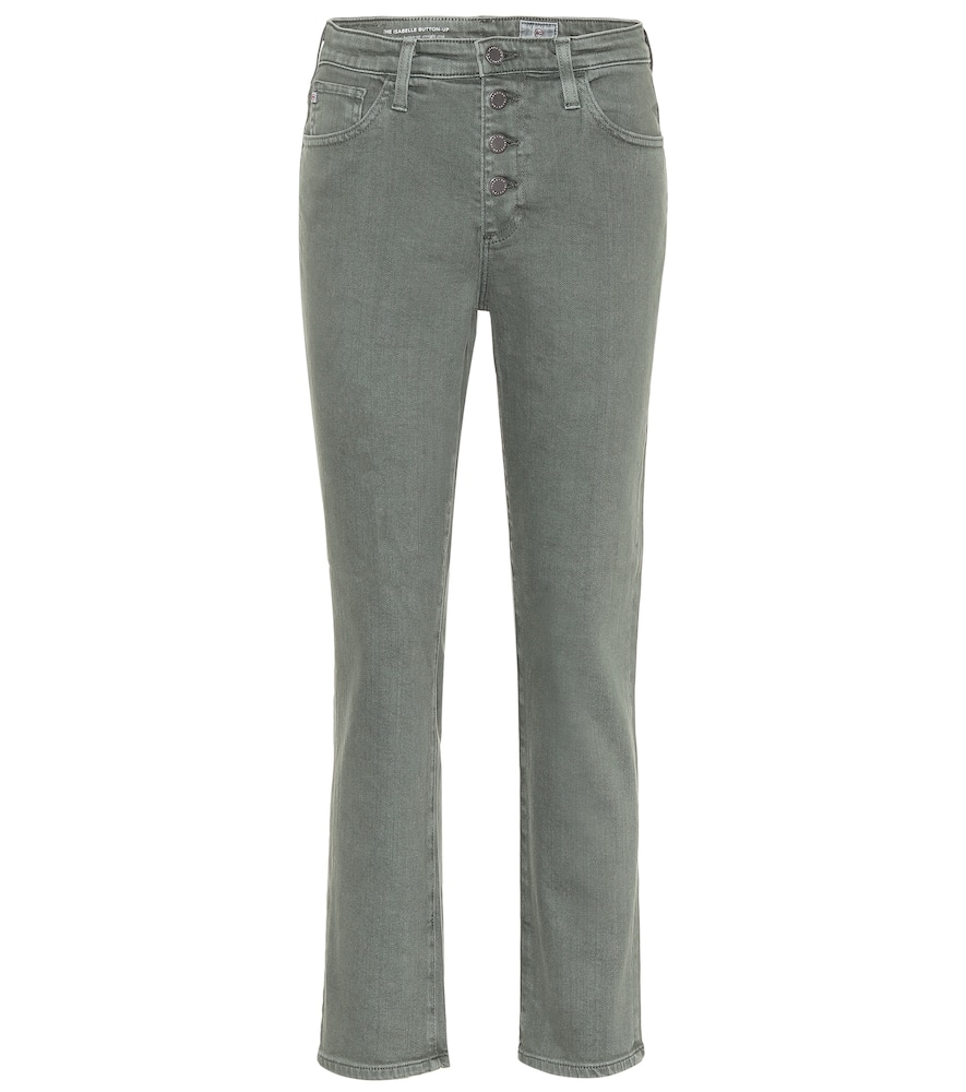 AG Jeans Isabelle high-rise straight jeans