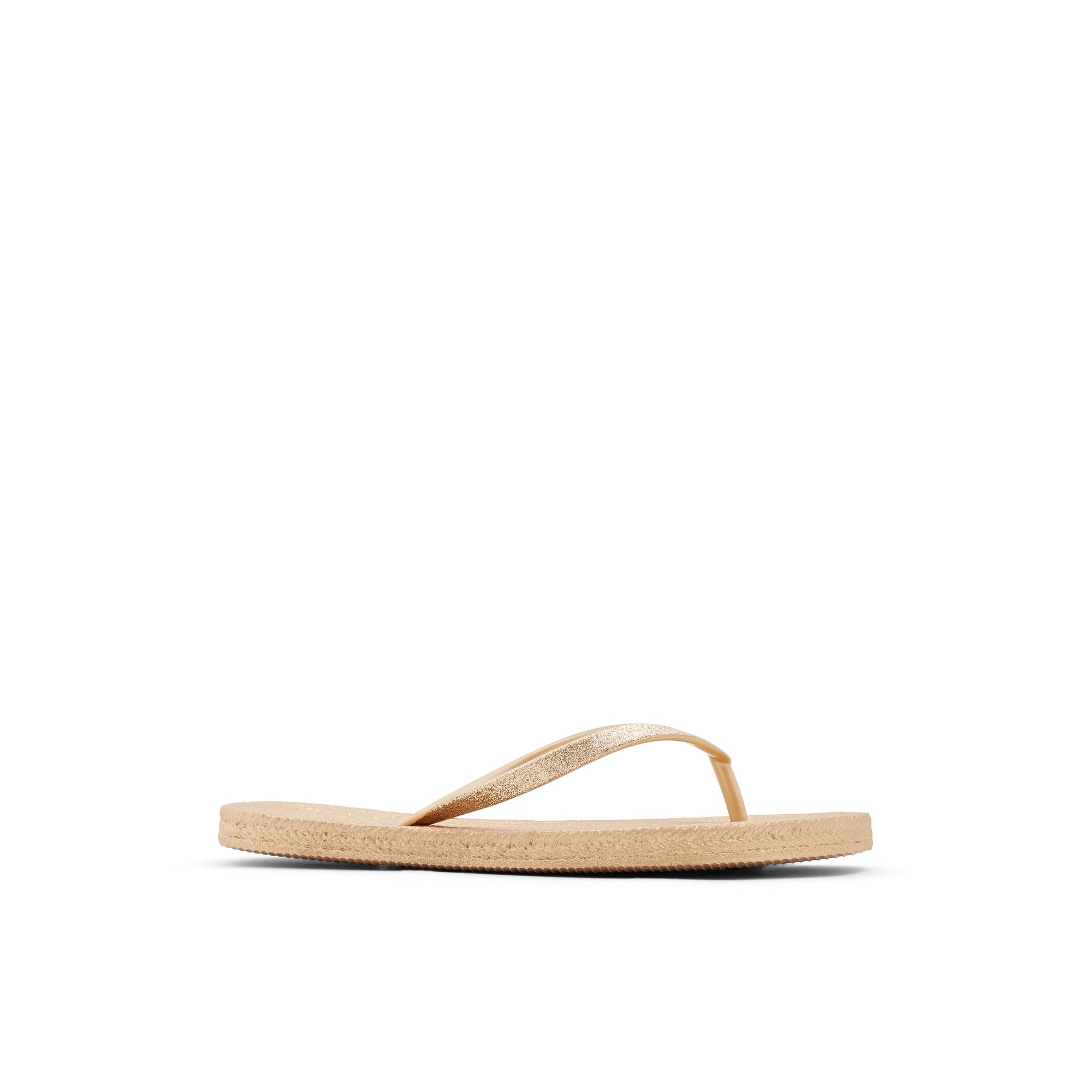 ALDO Aloomba - Women's Flat Sandals - Gold, Size 6