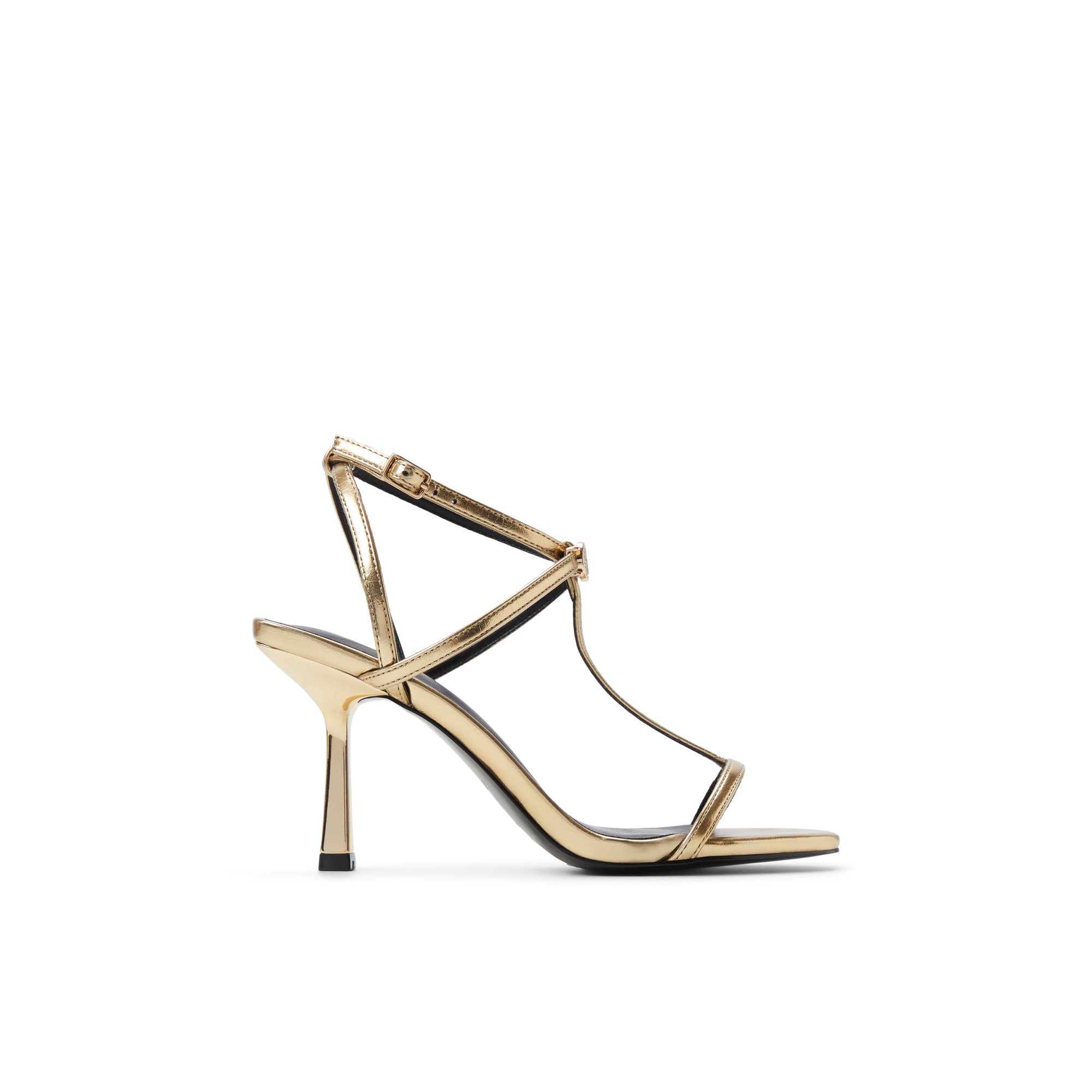 ALDO Cecille - Women's Heeled Sandal Sandals - Gold, Size 5