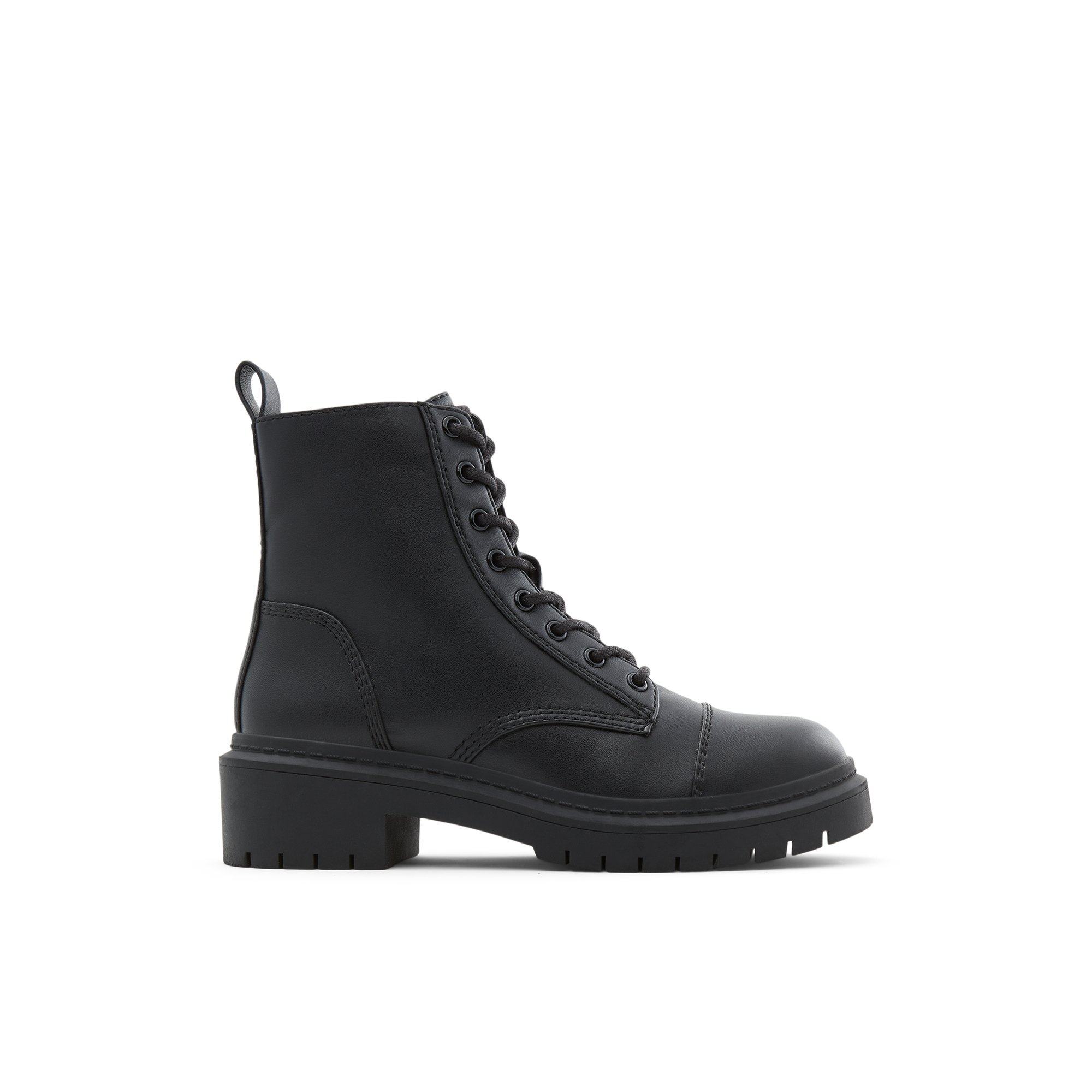 ALDO Goer - Women's Combat Boot - Black, Size 5