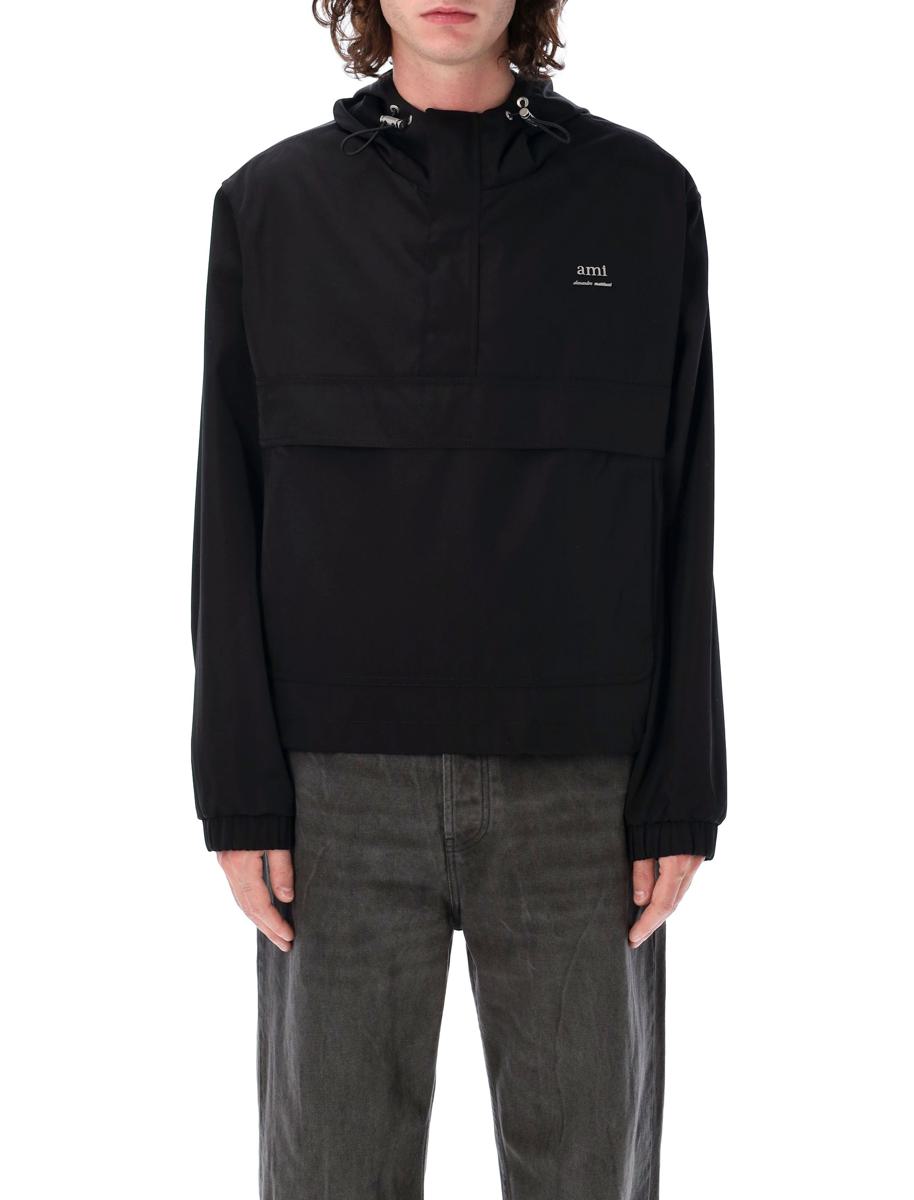 AMI Paris Hooded Windbreaker