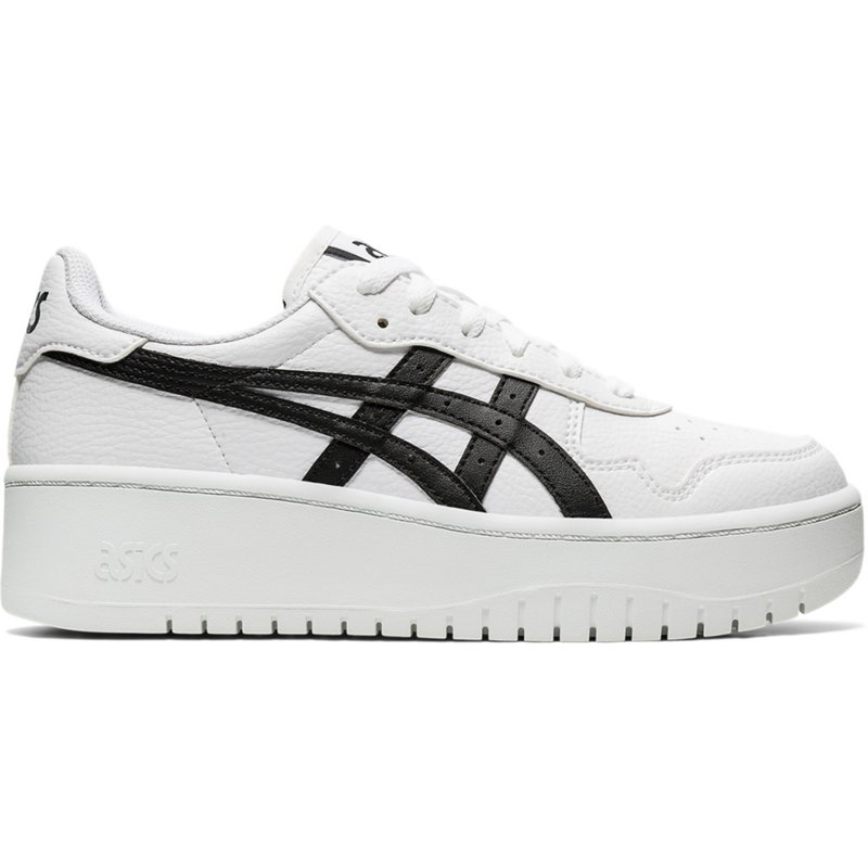 ASICS Women's Japan S Platform Lifestyle Shoes White/Black, 7 - Women's Athletic Lifestyle at Academy Sports