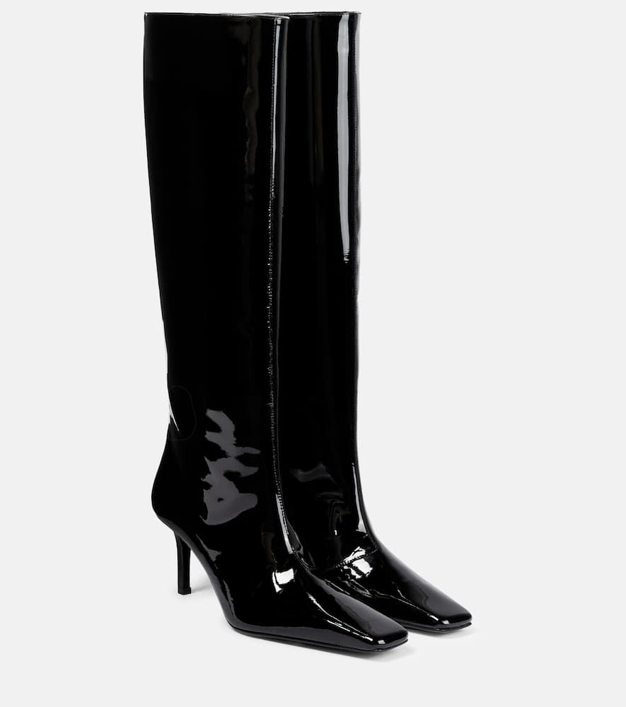 Acne Studios Patent leather knee-high boots