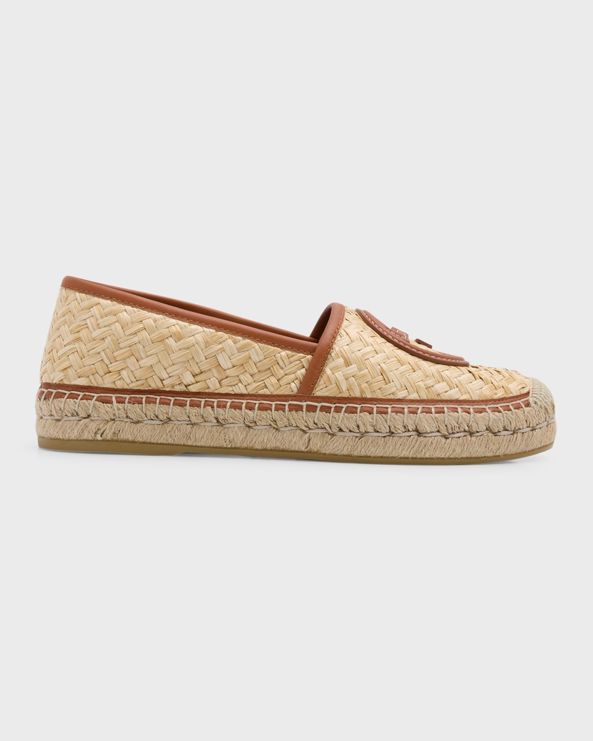 Adela GG Raffia Espadrilles