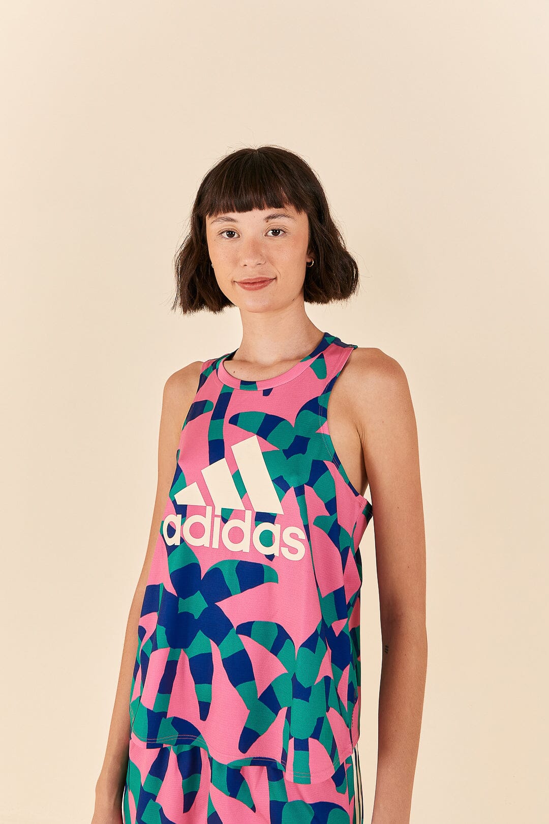 Adidas Farm Tank Top Green, GREEN / XS