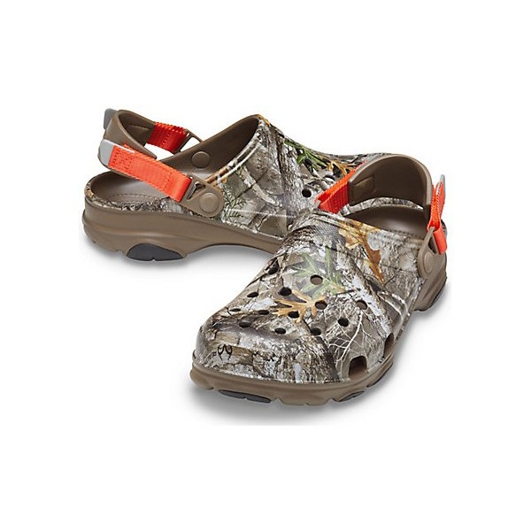 Adult Crocs Classic All-Terrain Camo Outdoor Clogs M6/W8 Realtree