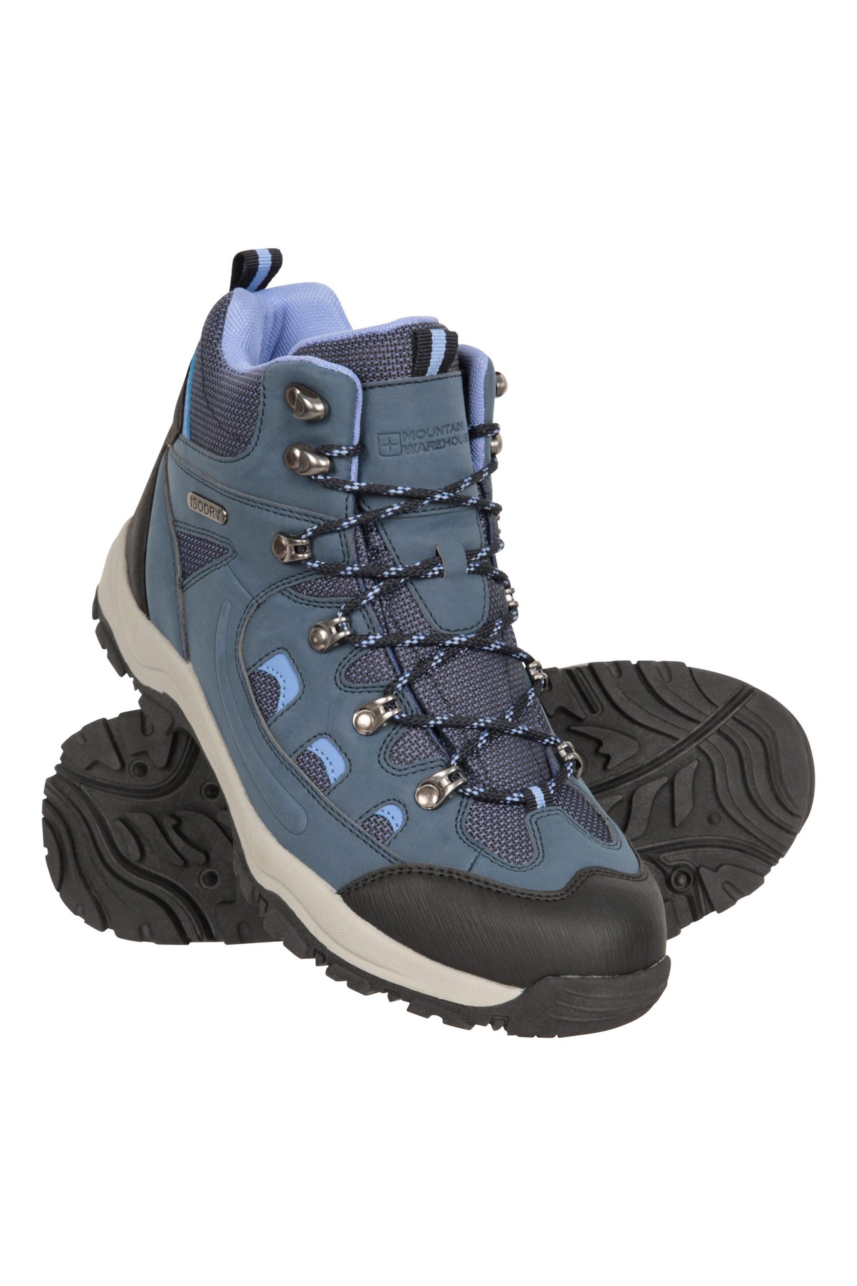 Adventurer Womens Waterproof Hiking Boots - Navy